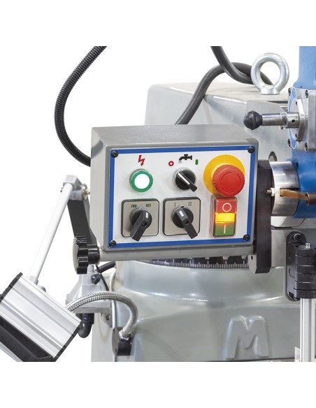 2 - Fresatrice a testa veloce con visualizzatore 225 kw 400v Fervi f060