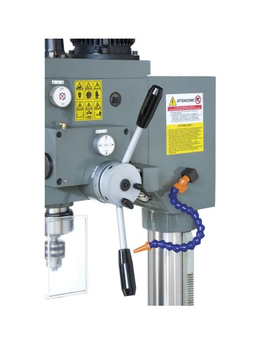 2 - Trapano per metallo ad ingranaggi 400v Fervi t066