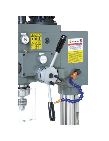 2 - Trapano per metallo ad ingranaggi 400v Fervi t066