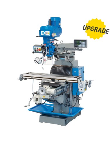 1 - Fresatrice a testa veloce con variatore e visualizzatore 225kw 400v Fervi f060v