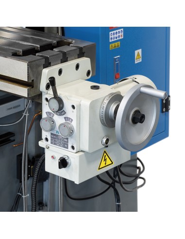 4 - Fresatrice a testa veloce con variatore e visualizzatore 225kw 400v Fervi f060v