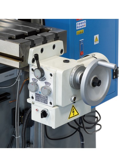 4 - Fresatrice a testa veloce con variatore e visualizzatore 225kw 400v Fervi f060v