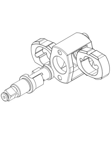 5 - Avvitatore pneumatico ad impulsi lungo 3/4 1900 nm Fervi ap06