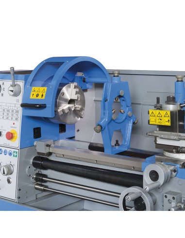 3 - Tornio parallelo con visualizzatore metallo trifase 400v Fervi t070/400v3a15