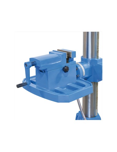 3 - Trapano a colonna per metallo con trasmissione a cinghia 400v Fervi t072