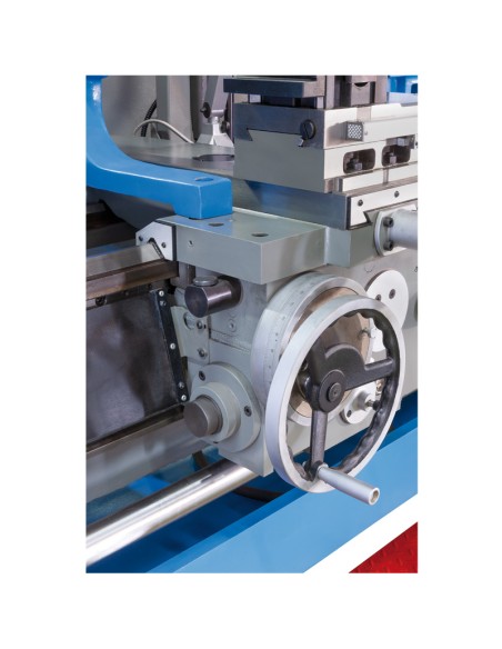 3 - Tornio parallelo a frizione con visualizzatore metallo 400v Fervi t080f
