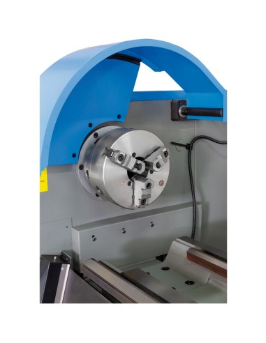 7 - Tornio parallelo a frizione con visualizzatore metallo 400v Fervi t080f