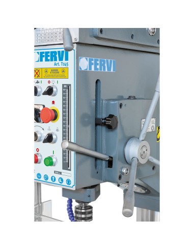 3 - Trapano per metallo ad ingranaggi 400v Fervi t145