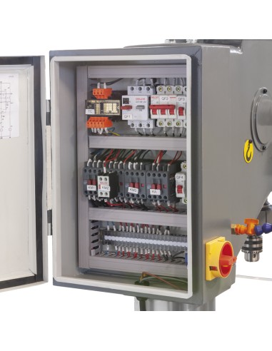 6 - Trapano per metallo ad ingranaggi 400v Fervi t145