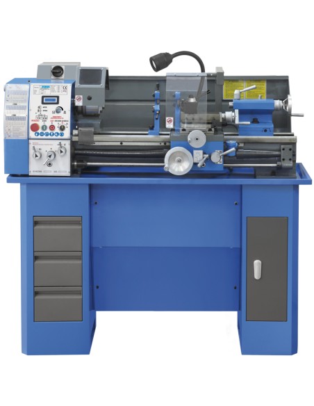 1 - Tornio parallelo invert ferro metallo monofase 230 v Fervi t750i