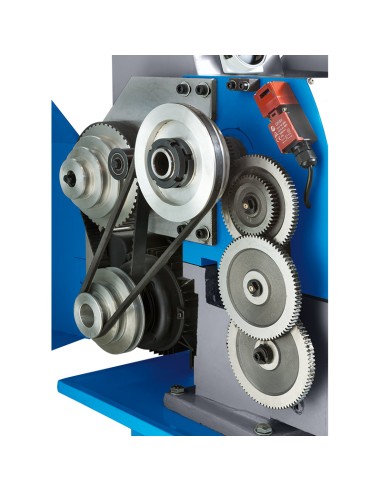 7 - Tornio parallelo 38mm motore 230v ferro metallo Fervi t900