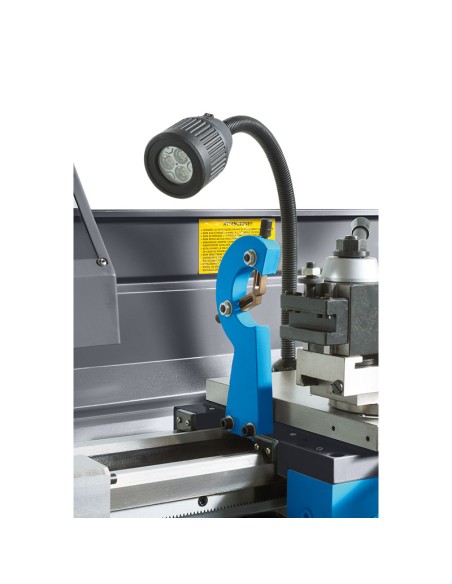 9 - Tornio parallelo 38mm motore 230v ferro metallo Fervi t900