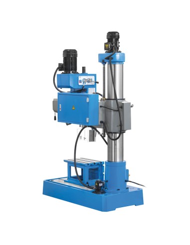 2 - Trapano radiale per metallo con discesa automatica cm4 32mm Fervi tr01/180