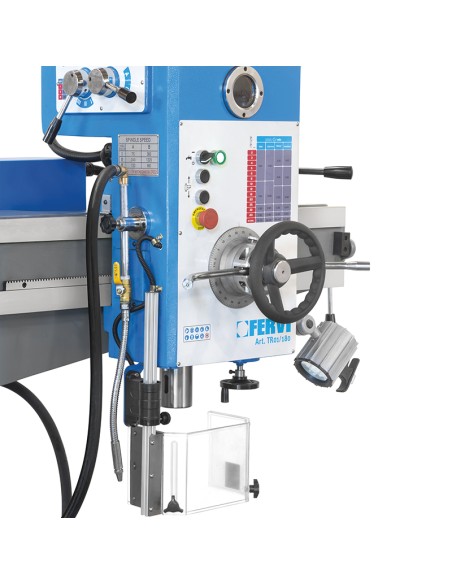 3 - Trapano radiale per metallo con discesa automatica cm4 32mm Fervi tr01/180
