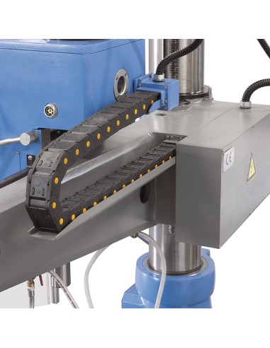 3 - Trapano radiale per metallo con discesa automatica cm4 40mm Fervi tr01/200