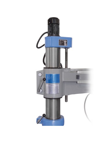 6 - Trapano radiale per metallo con discesa automatica cm4 40mm Fervi tr01/200