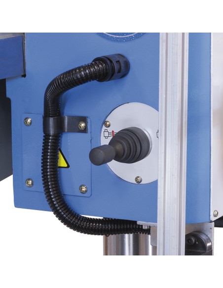 7 - Trapano radiale per metallo con discesa automatica cm4 40mm Fervi tr01/200
