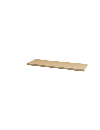 1 - Piano di lavoro in legno 1360x460x35 mm per arredamento modulare Fervi a007/08