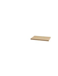 1 - Piano di lavoro in legno 680x460x35 mm per arredamento modulare Fervi a007/19