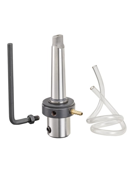 1 - Mandrino con lubrificazione interna cm3 per frese a carotare weldom Fervi m004/3