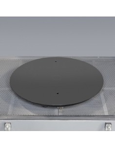 1 - Tavola girevole per sabbiatrice 380 x 43h mm Fervi sa01/ctr1
