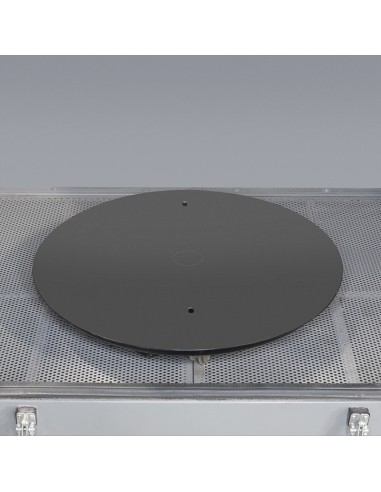 1 - Tavola girevole per sabbiatrice 380 x 43h mm Fervi sa01/ctr1