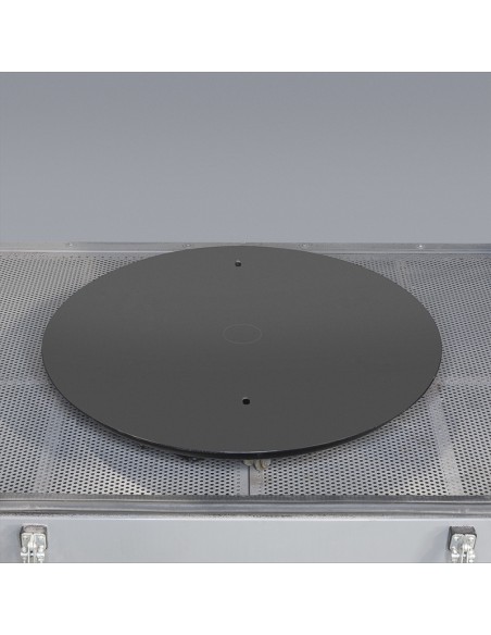 1 - Tavola girevole per sabbiatrice 380 x 43h mm Fervi sa01/ctr1