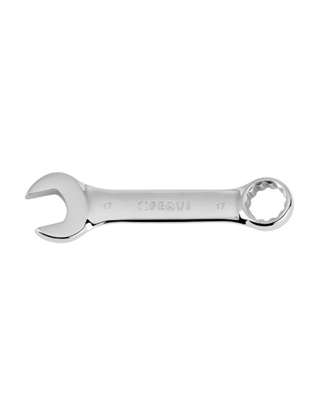 1 - Chiavi combinate corte cromate a specchio 15 mm Fervi 0196/15