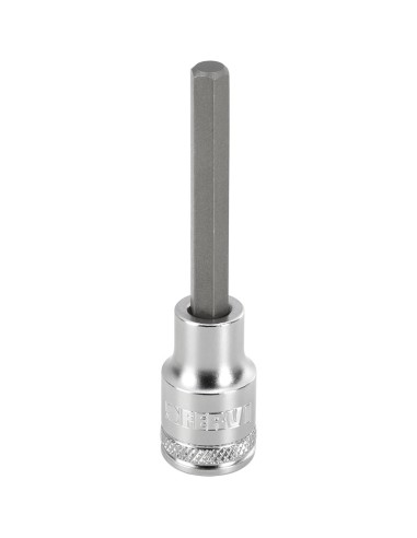 1 - Chiave a bussola con inserto lungo esagonale 6 mm 1/2 Fervi bn413n006a