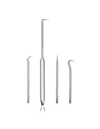 1 - Set 4 ganci per estrazione OR con impugnatura magnetica Fervi 0456