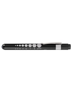 1 - Torcia a penna in alluminio con led a luce bianca Fervi 0671/1p