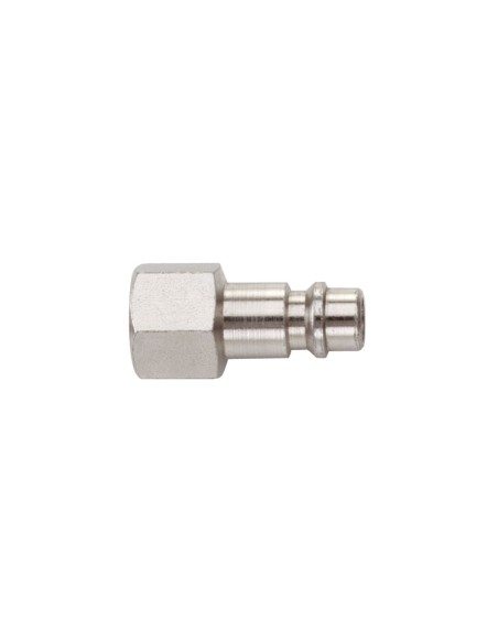 2 - Kit 2 innesto rapido maschio tedesco filettato 1/4 femmina per aria compressa