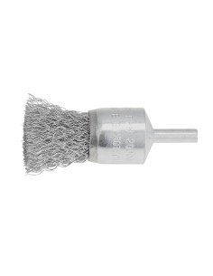 1 - Spazzola frontale a filo metallico inox 10 mm x trapano Fervi sfg010i
