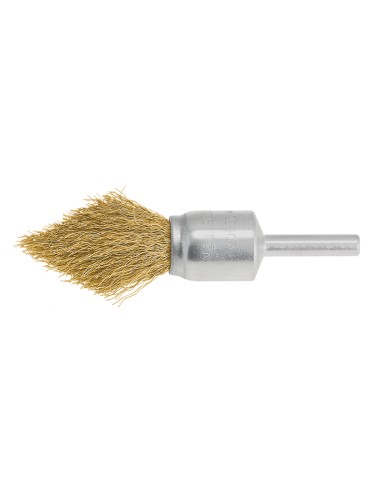 1 - Spazzola frontale a punta filo metallico 12 mm x trapano Fervi sfp012