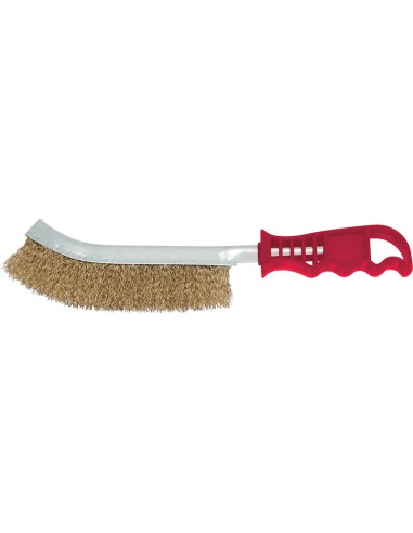1 - Spazzola a mano a fili metallici Fervi smc275