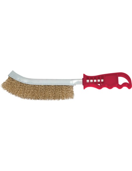 2 - Spazzola a mano a fili metallici Fervi smc275