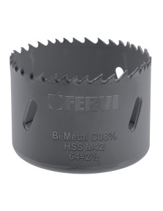 1 - Sega a tazza bimetallica cobalto per metallo 44 mm Fervi 0278/044