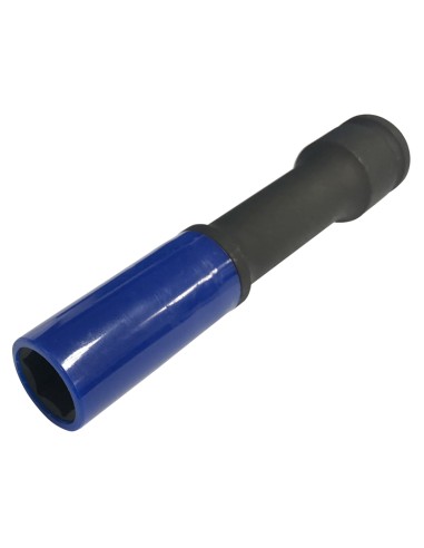 1 - Chiave bussola esagonale lunga 17mm rivestita in plastica Fervi 0341/17l