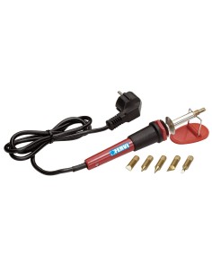 1 - Pirografo elettrico completo di 6 puntalini Fervi 0793