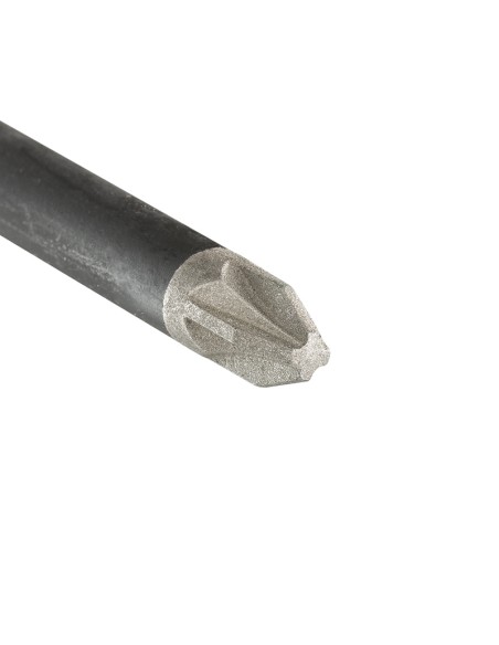 2 - Giraviti a croce con punta diamantata pz1 x 75 mm Fervi d885/1075