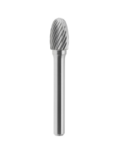 1 - Lima rotativa hm ovale standard 12x20 mm gambo 6 Fervi e12sc6