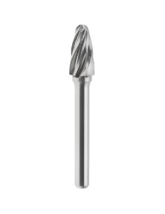 1 - Lima rotativa hm ogiva punta arrotondata alluminio 12x25mm gambo 6 Fervi f12al6