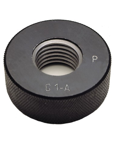 1 - Anello filettato 6g tipo passa gas 3/8 - 19 tpi Fervi a0183/8