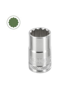 1 - Chiave a bussola poligonale 8 mm 1/4 Fervi bn4p4n008a