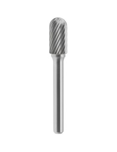 1 - Lima rotativa hm cilindrica standard punta sferica 8x20 mm gambo 6 Fervi c08sc6