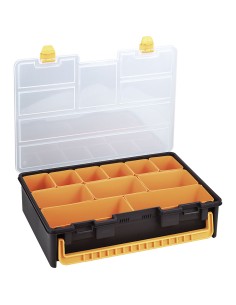 1 - Valigetta porta minuteria 11 scomparti rimovibili 443x317x107 mm Fervi c371