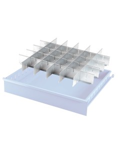1 - Separatori longitudinale 440x70 mm per cassetto a cassettiera c800 Fervi c800/cc