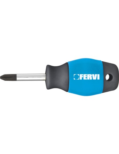 1 - Giravite cacciavite a croce corto nano ph 2 x 38 mm Fervi c882/2038