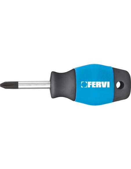 1 - Giravite cacciavite a croce corto nano ph 2 x 38 mm Fervi c882/2038