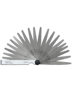 1 - Serie 13 spessimetri a forma conica 005 - 100 mm Fervi fg01